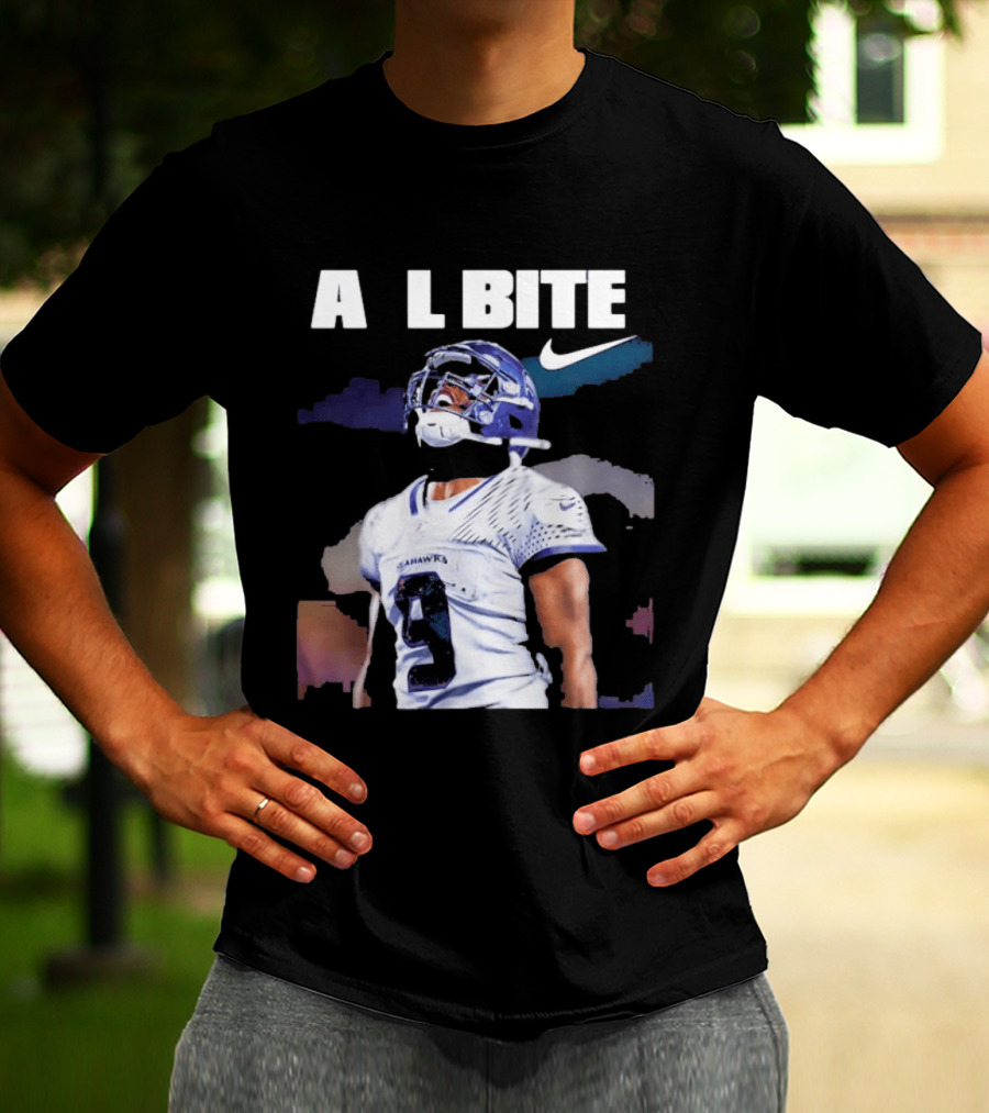 Kenneth Walker III Seattle Seahawks Nike All Bite Football T-Shirt