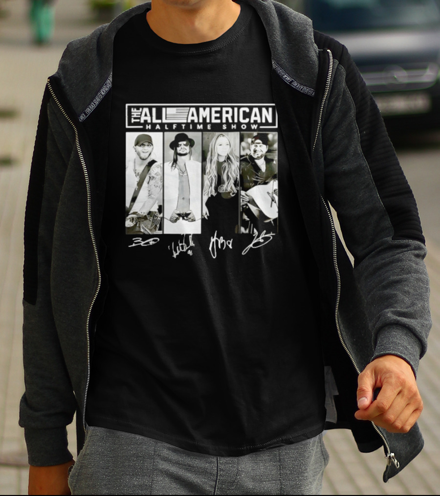 The All American Halftime Show Brett Watkins Miranda Toby Signature Collection T-Shirt