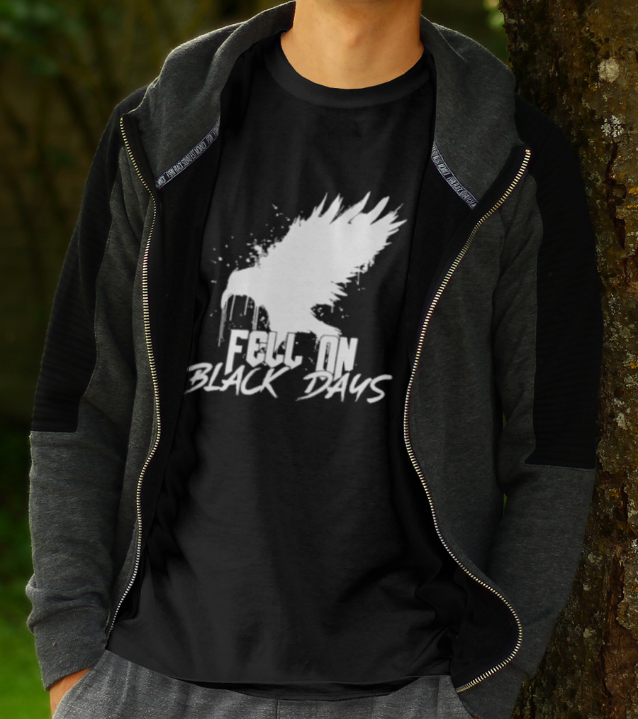 Fell On Black Days Raven Bird T-Shirt