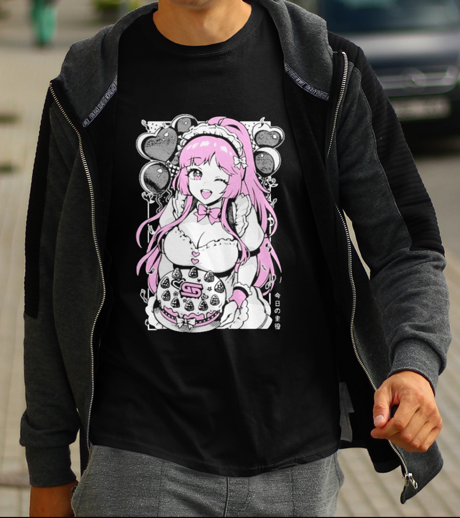 Gamer Supps Waifu Birthday Girl 10th Anniversary Celebration T-Shirt