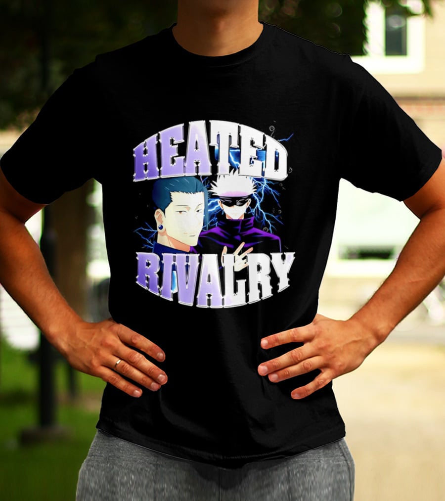 Jujutsu Kaisen Gojo Satoru Heated Rivalry Anime T-Shirt