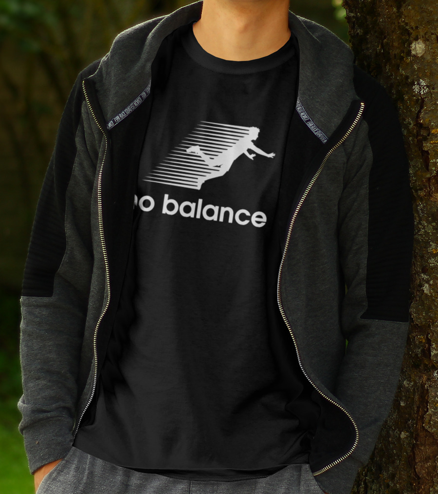 No Balance Soccer Player Speed Line Motion 26 T-Shirt