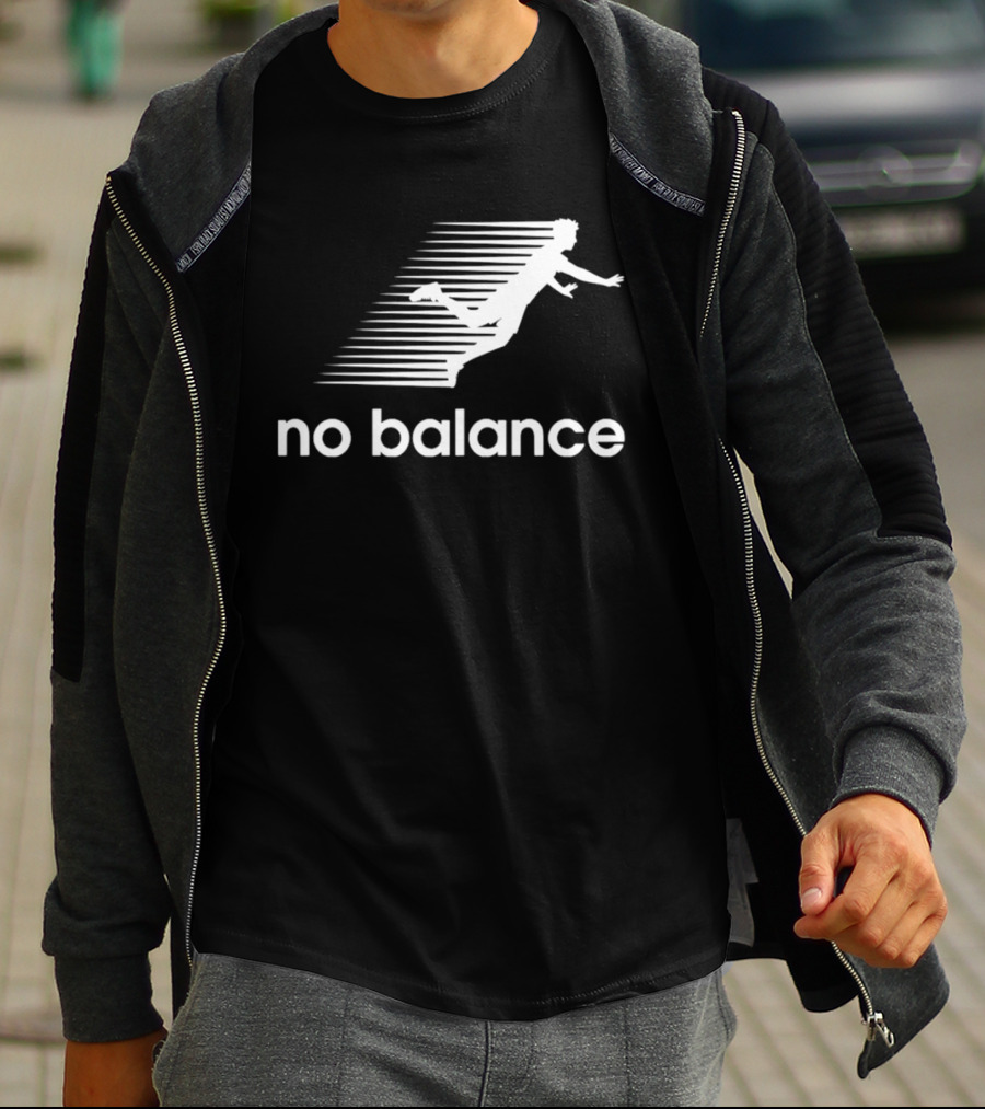 No Balance Soccer Player Speed Line Motion 26 T-Shirt