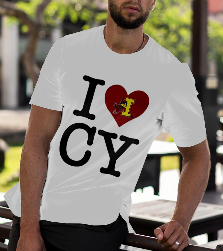 Iowa State Cyclones I Heart CY T-Shirt