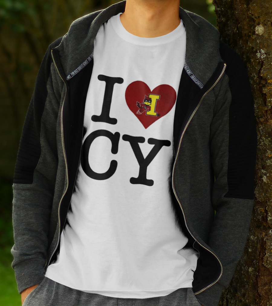 Iowa State Cyclones I Heart CY T-Shirt
