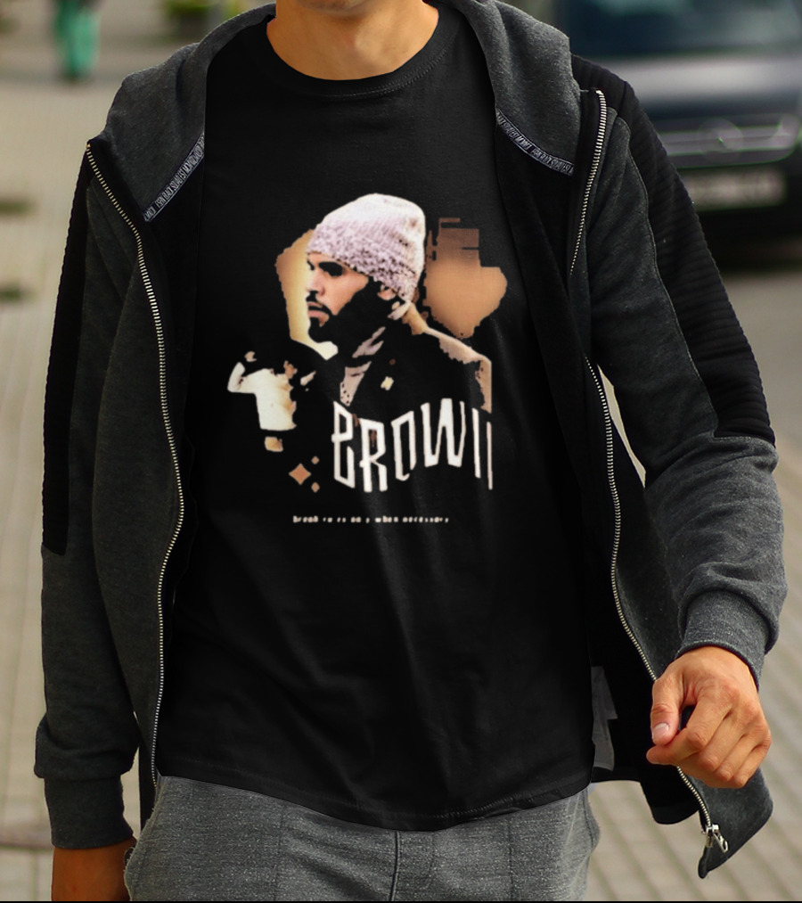 BROWN Break Rules Only When Necessary Superstar T-Shirt