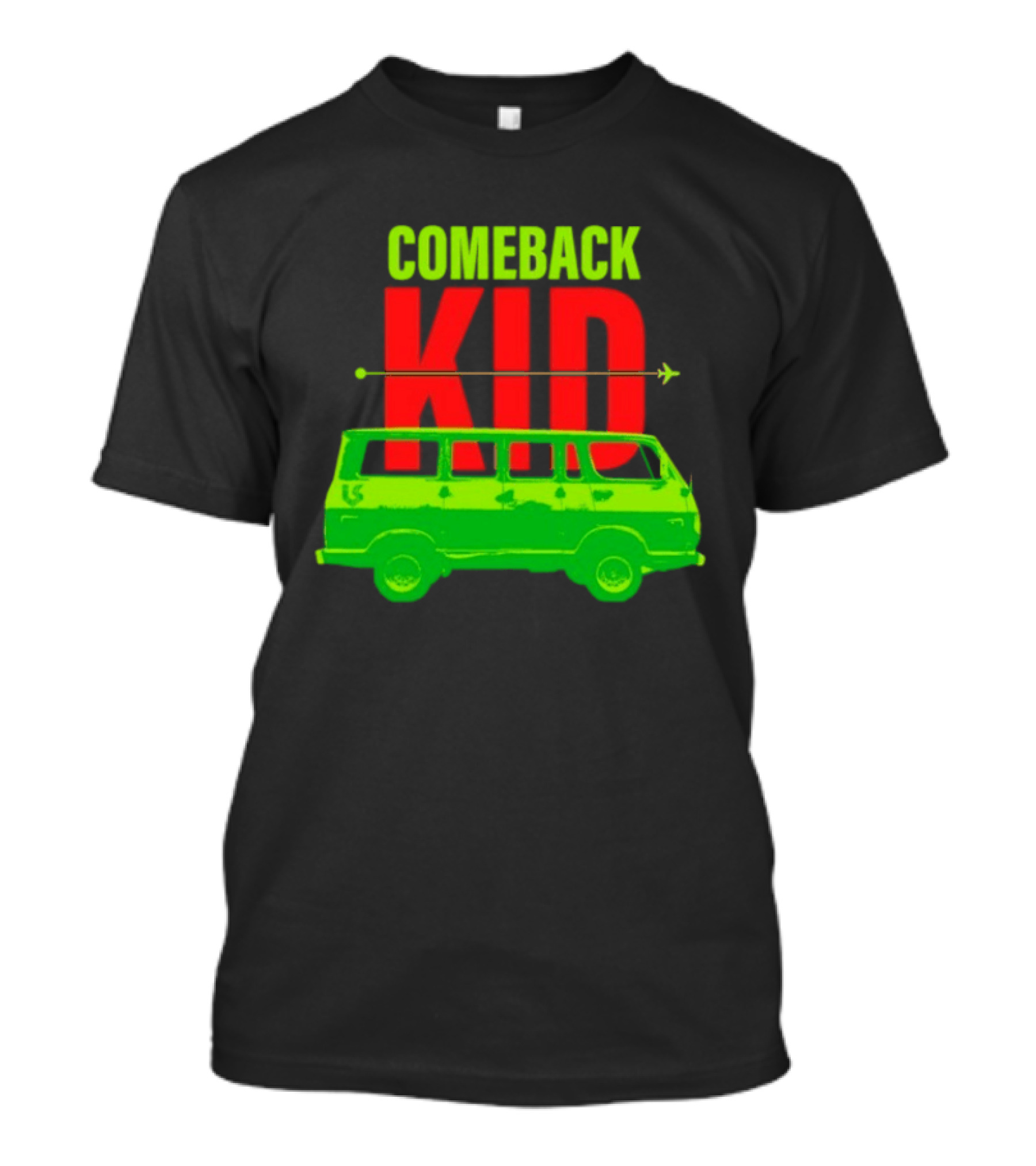 Louden Swain Comeback Kid Green Van Arrow T-Shirt