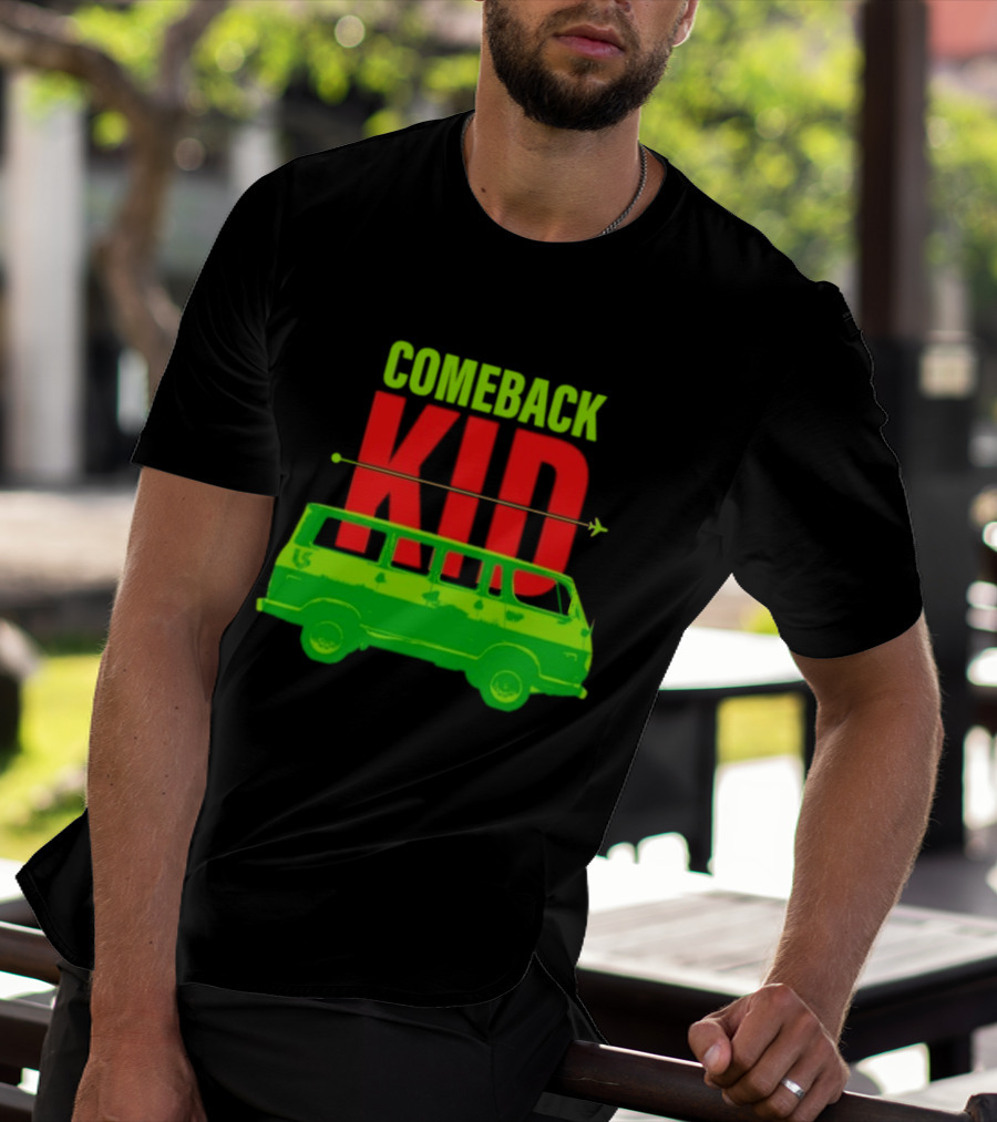 Louden Swain Comeback Kid Green Van Arrow T-Shirt