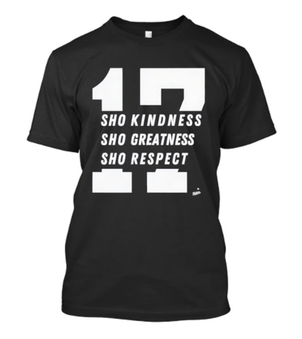 Shohei Ohtani Kindness Greatness Respect Number 17 T-Shirt