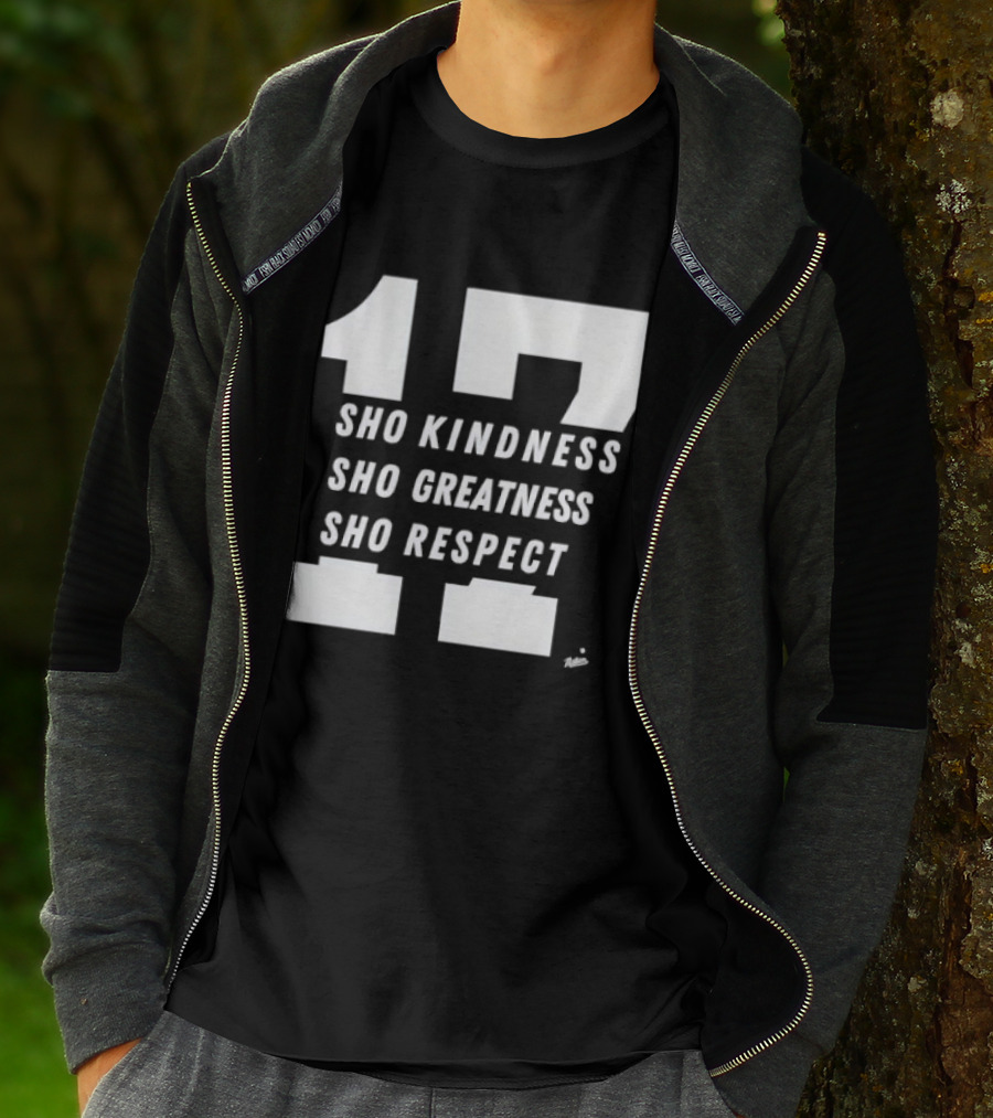 Shohei Ohtani Kindness Greatness Respect Number 17 T-Shirt