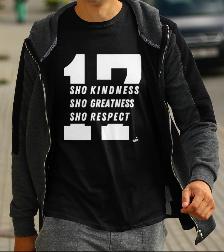 Shohei Ohtani Kindness Greatness Respect Number 17 T-Shirt