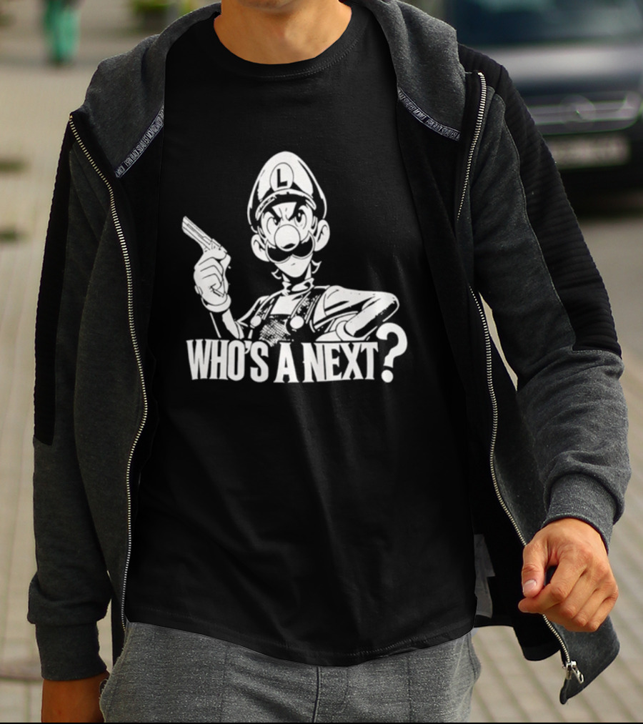 Super Luigi Who's A Next? T-Shirt