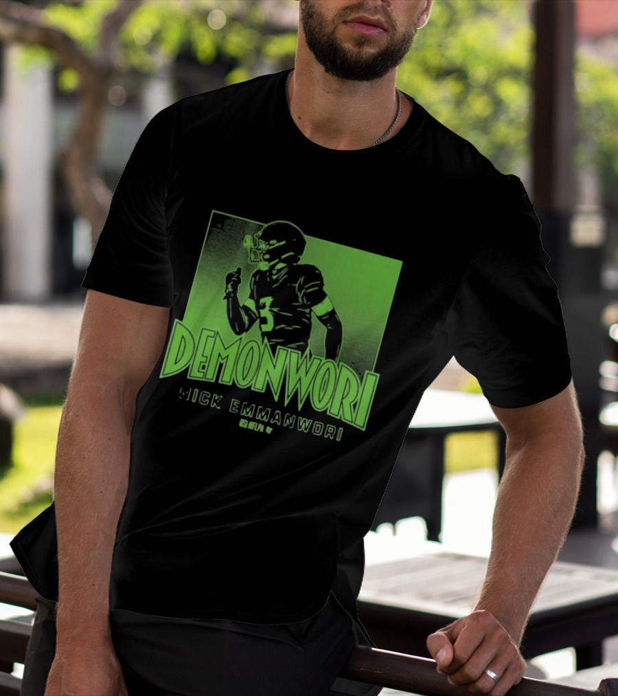 Nick Emmanwori Demonwori Seattle Seahawks Snell 14 T-Shirt