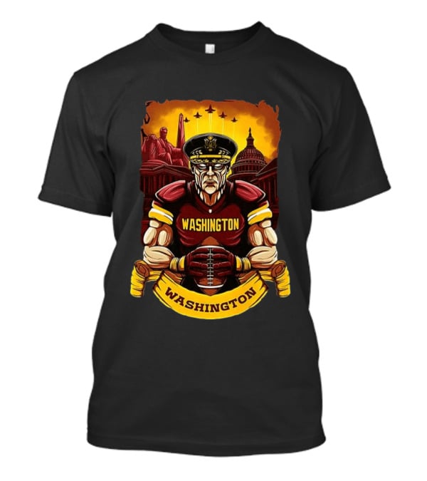 Washington Commanders Football Capitol Sentinel T-Shirt