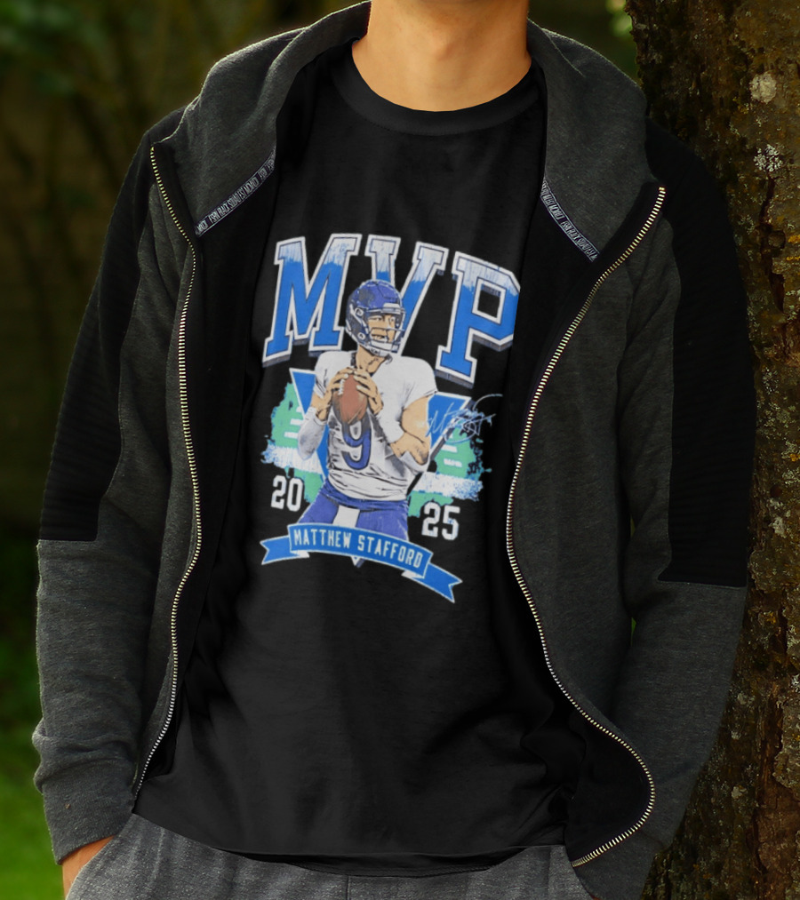 Matthew Stafford MVP 2025 Los Angeles Rams T-Shirt