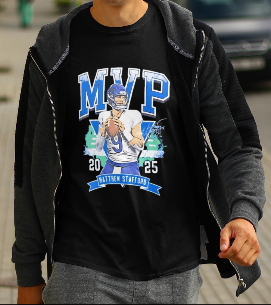 Matthew Stafford MVP 2025 Los Angeles Rams T-Shirt