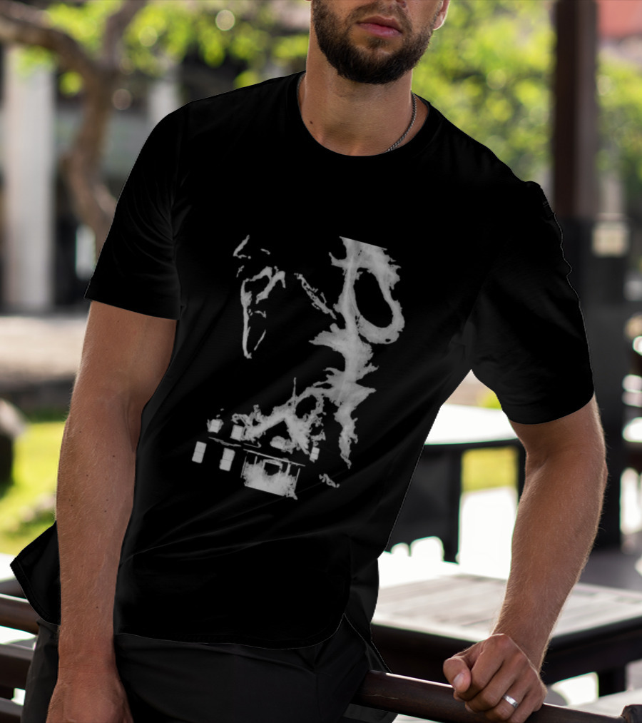 30th Anniversary Scream Kill Tour Texas Chainsaw Massacre Map T-Shirt