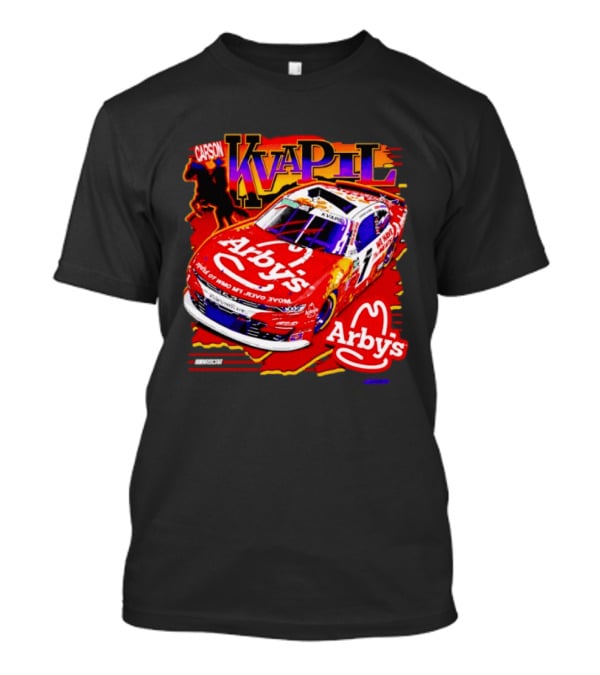 Carson Kvapil Arby's NASCAR Racing Car T-Shirt