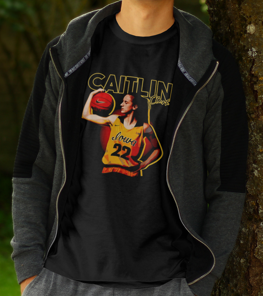 Caitlin Clark Iowa Basketball 22 Nike T-Shirt