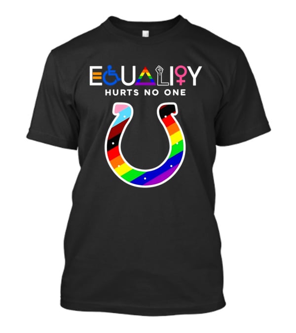 Indianapolis Colts Equality Hurts No One Pride T-Shirt