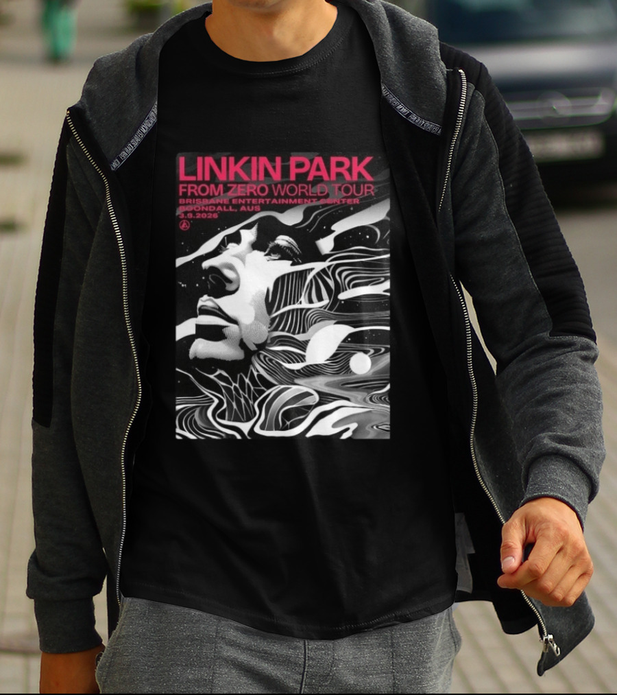 Linkin Park From Zero World Tour Brisbane Entertainment Center Boondall Australia March 3 2026 T-Shirt