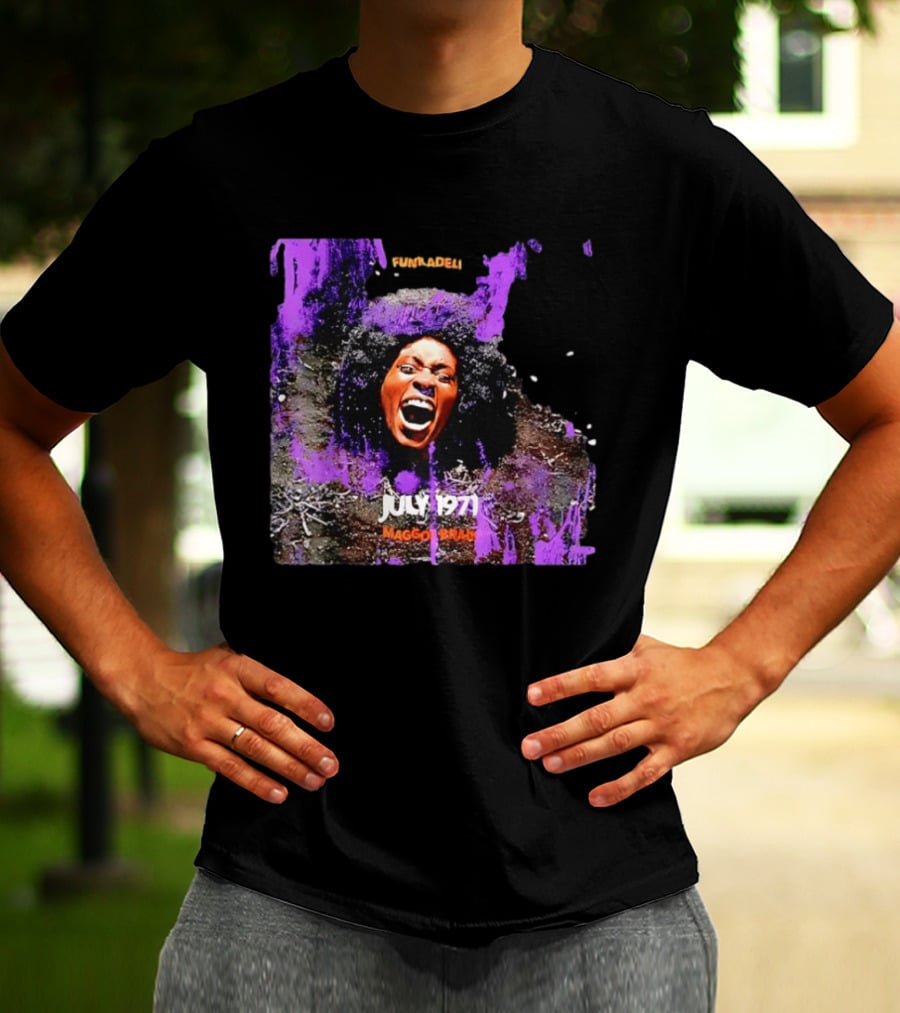 July 1971 Funkadelic Maggot Brain Album Cover T-Shirt