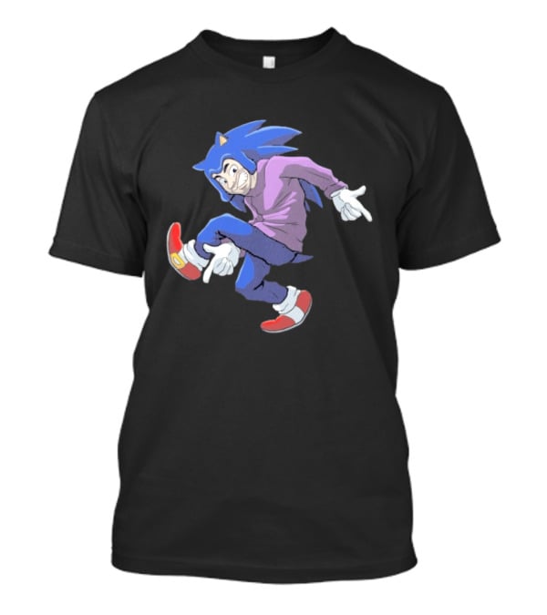 Malebox Malebox The Hedgehog Sonic T-Shirt