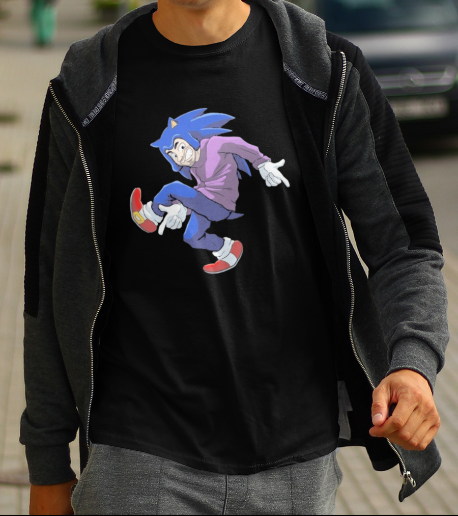 Malebox Malebox The Hedgehog Sonic T-Shirt