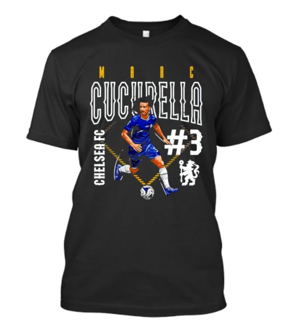 Marc Cucurella Chelsea FC #3 Player T-Shirt