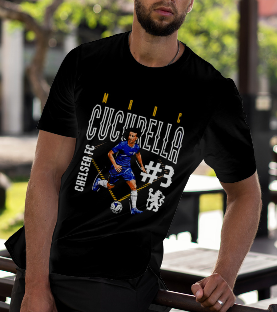 Marc Cucurella Chelsea FC #3 Player T-Shirt