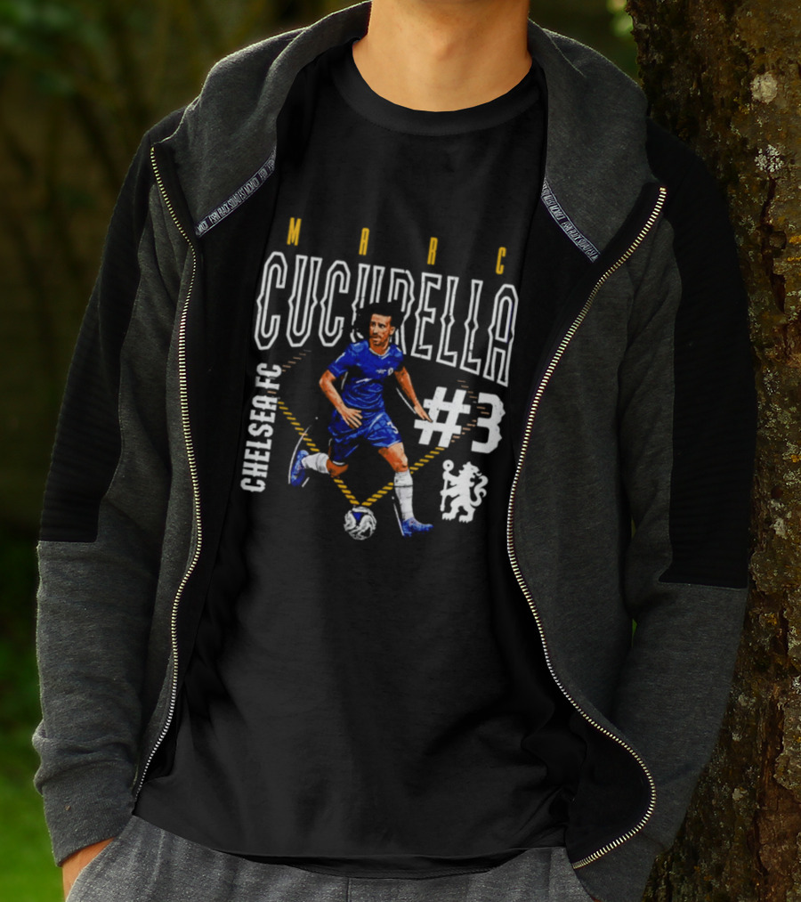 Marc Cucurella Chelsea FC #3 Player T-Shirt