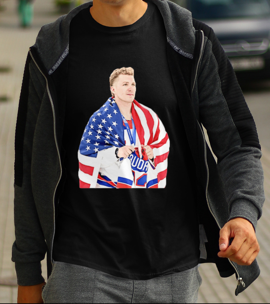 Matthew Tkachuk Team USA 2026 Milano Cortina Winter Olympics Golden Goal T-Shirt