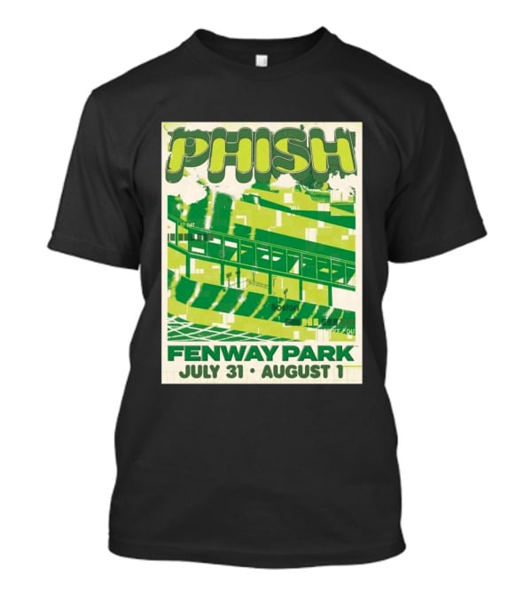 Phish Fenway Park Boston July 31 August 1 Event 2026 T-Shirt