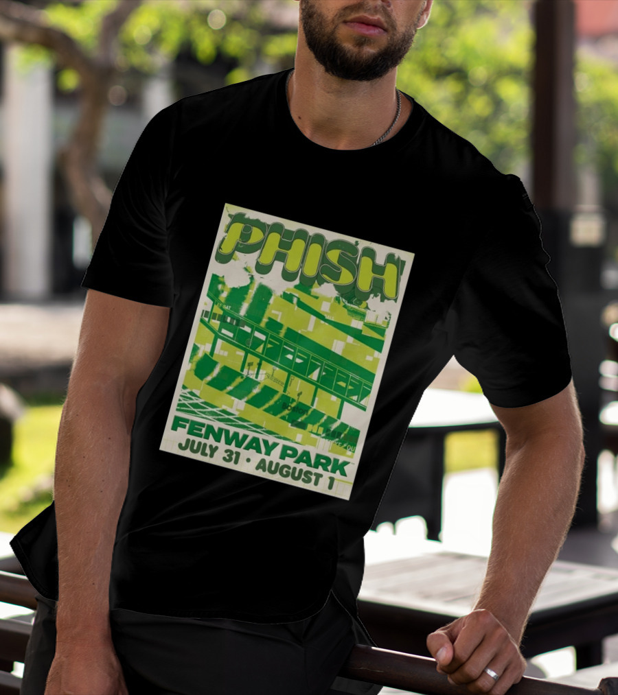 Phish Fenway Park Boston July 31 August 1 Event 2026 T-Shirt