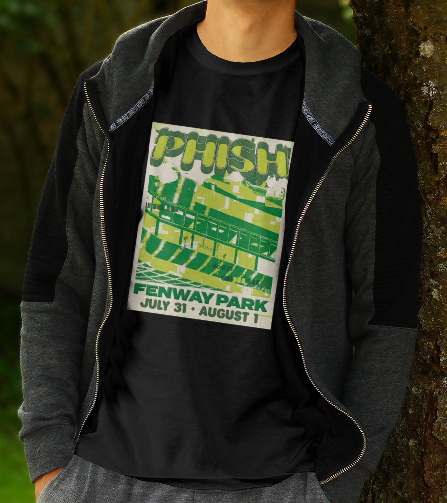 Phish Fenway Park Boston July 31 August 1 Event 2026 T-Shirt