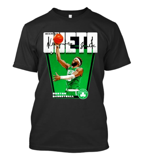 Neemias Queta Boston Celtics Basketball Celtics T-Shirt