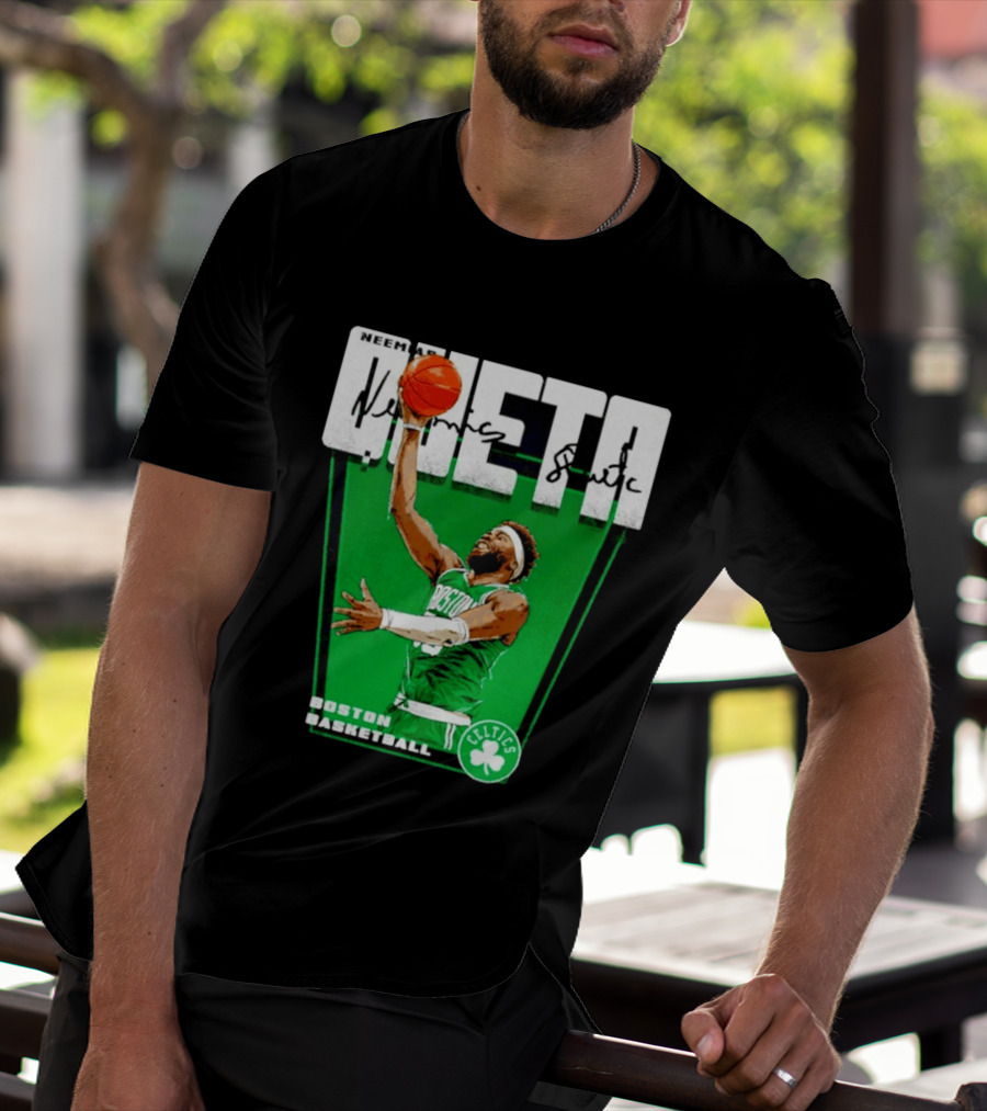 Neemias Queta Boston Celtics Basketball Celtics T-Shirt