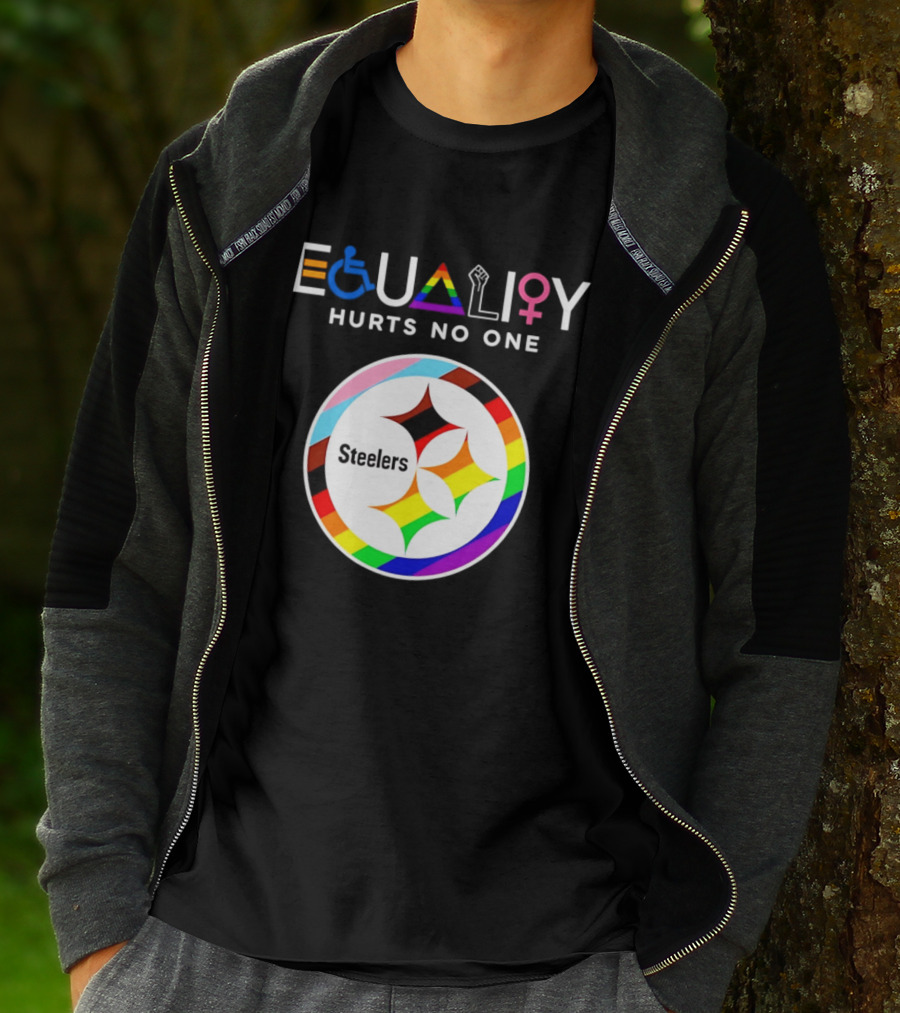 Pittsburgh Steelers Equality Hurts No One Inclusive T-Shirt