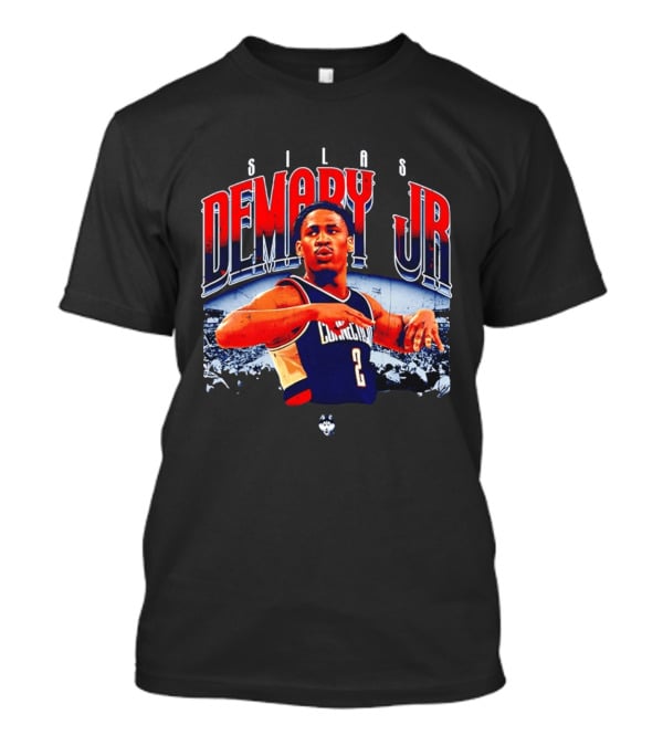 Silas Demary Jr UConn Husky Basketball Player Collage T-Shirt