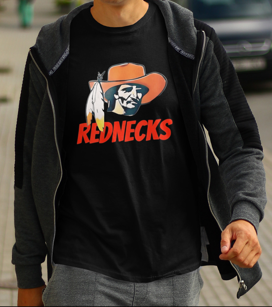 Rednecks Cowboy Hat Feather T-Shirt