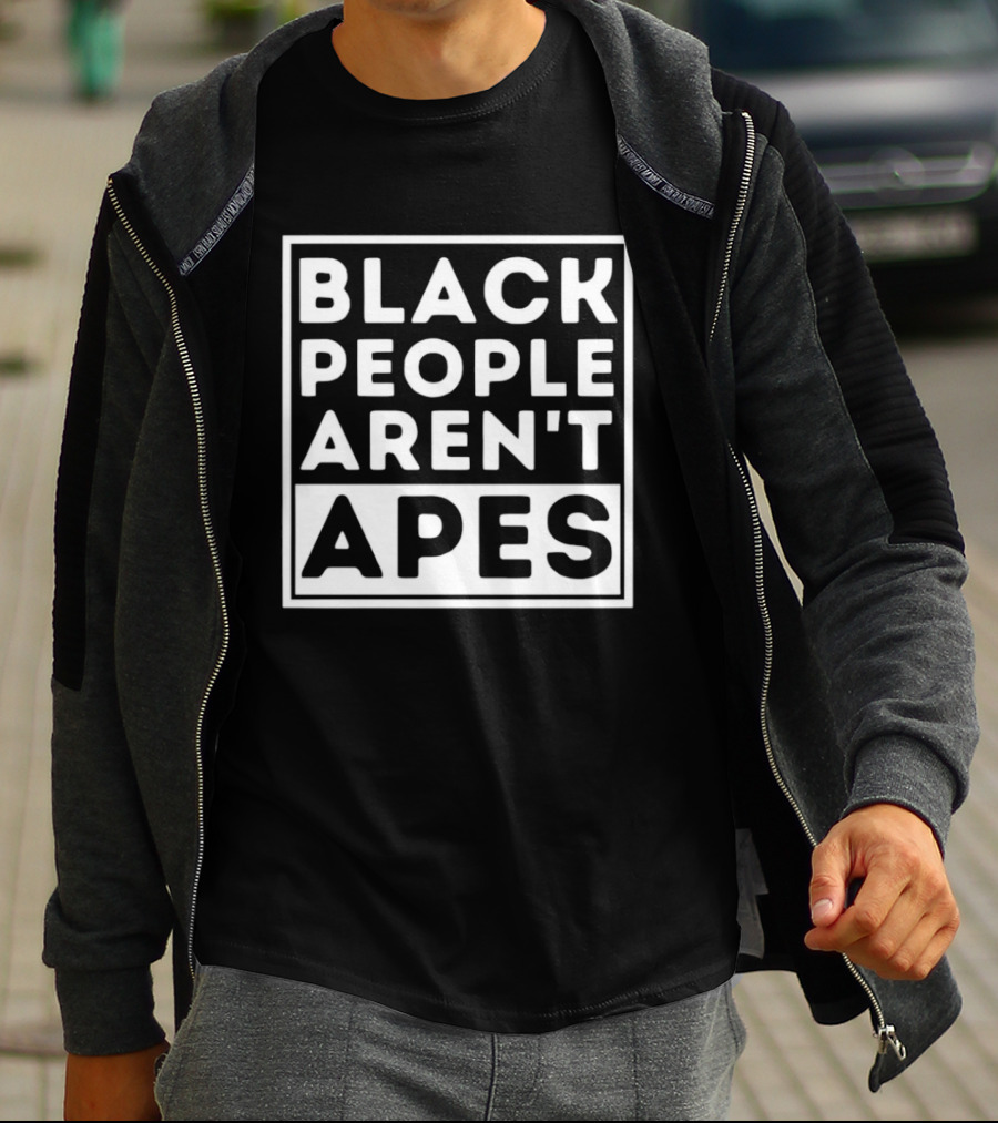 Rep Al Green Black People Aren't Apes Awareness Message T-Shirt