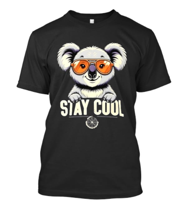 Stay Cool Koala Sunglasses Fun T-Shirt