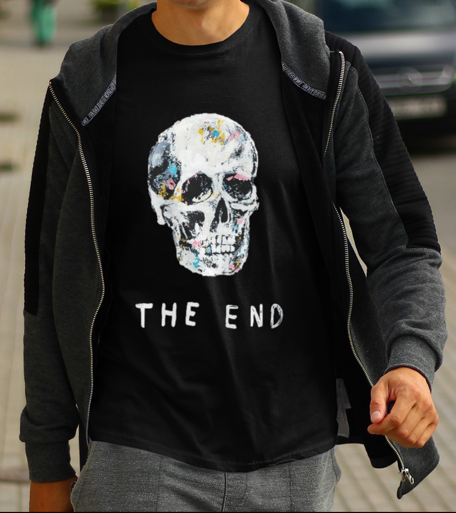 The End Colorful Skull T-Shirt