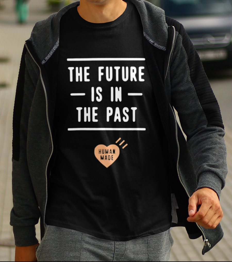 The Future Is In The Past Human Made Heart Shape T-Shirt