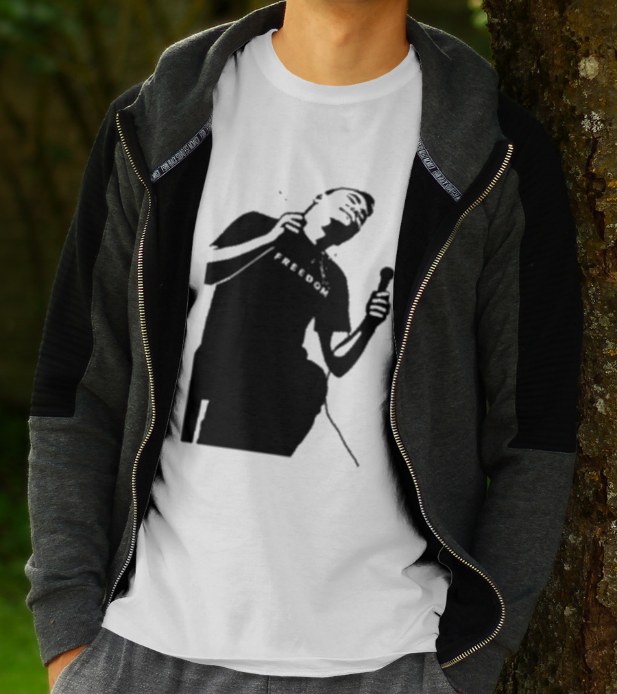 Charlie Kirk Shooting Freedom History Moment T-Shirt