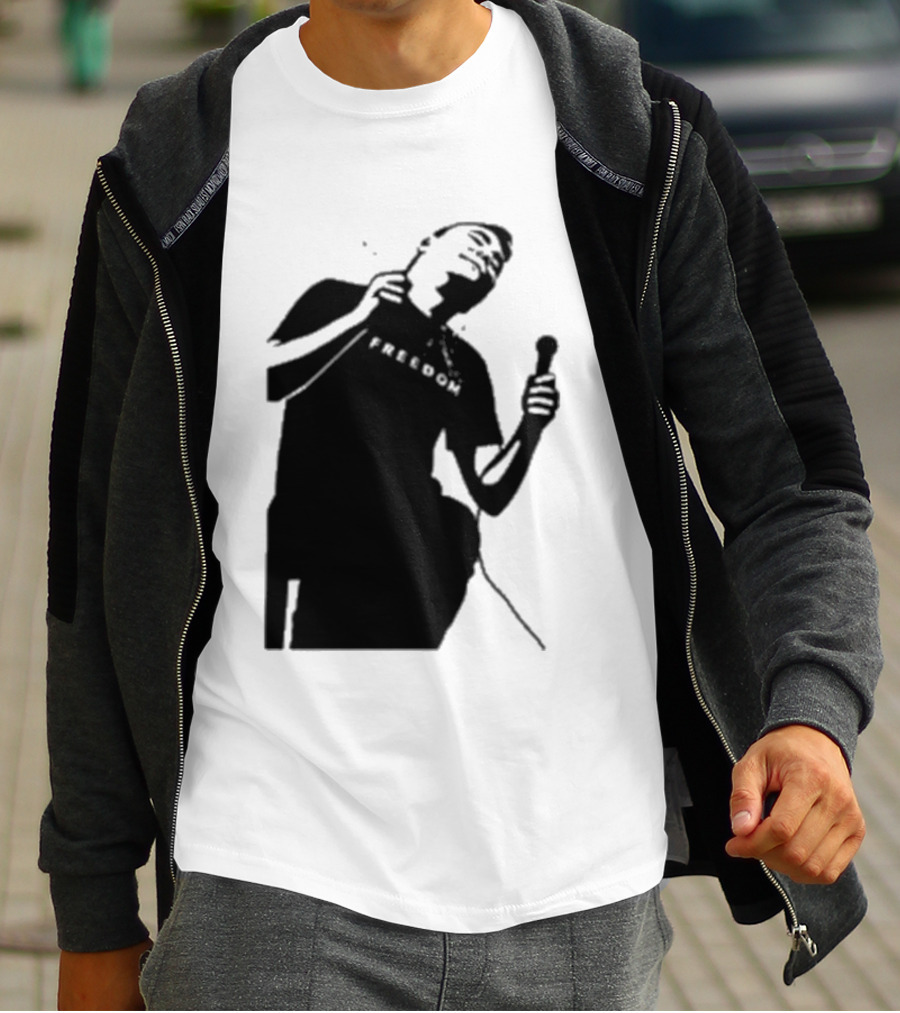 Charlie Kirk Shooting Freedom History Moment T-Shirt