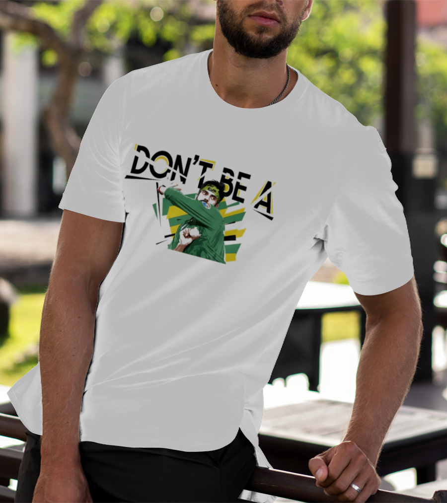 Babar Azam Don't Be A Cricket Player Action Pose T-Shirt