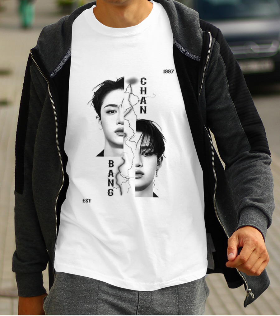 Bang Chan Est 1997 Face Lighting T-Shirt