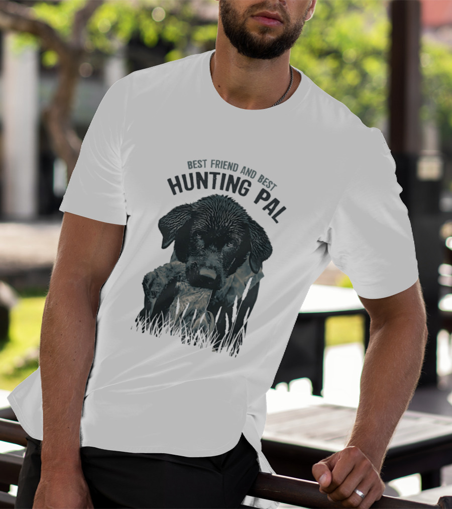 Best Friend And Best Hunting Pal Dog Retriever T-Shirt
