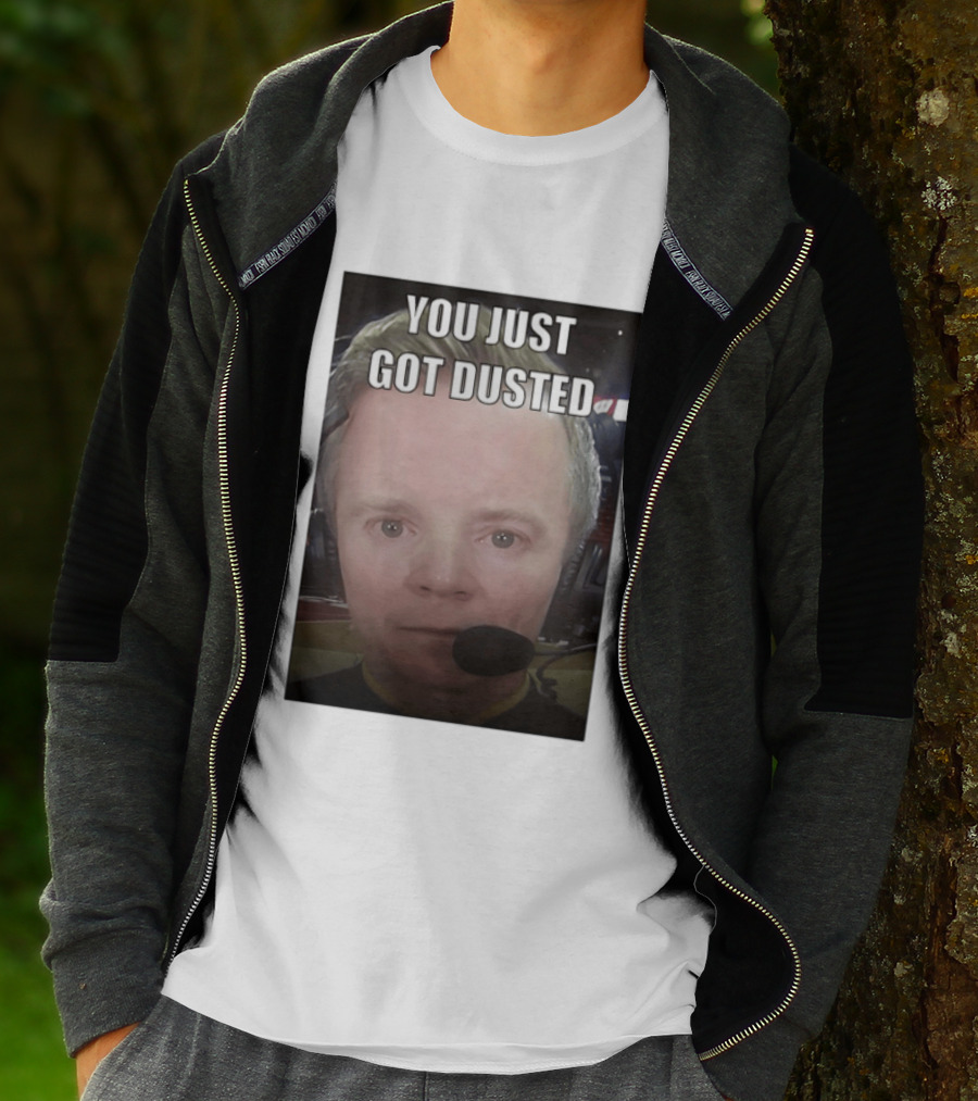 You Just Got Dusted Dusty May Michigan Wolverines T-Shirt